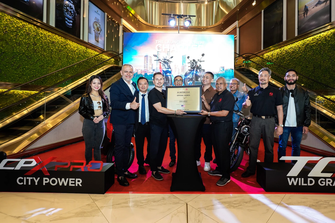 Vmoto and Ebixon: a great success for the launch event in Malaysia.